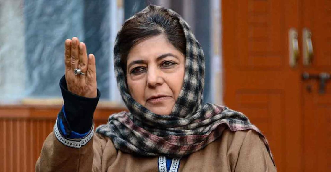 Mehbooba Mufti. File photo: PTI