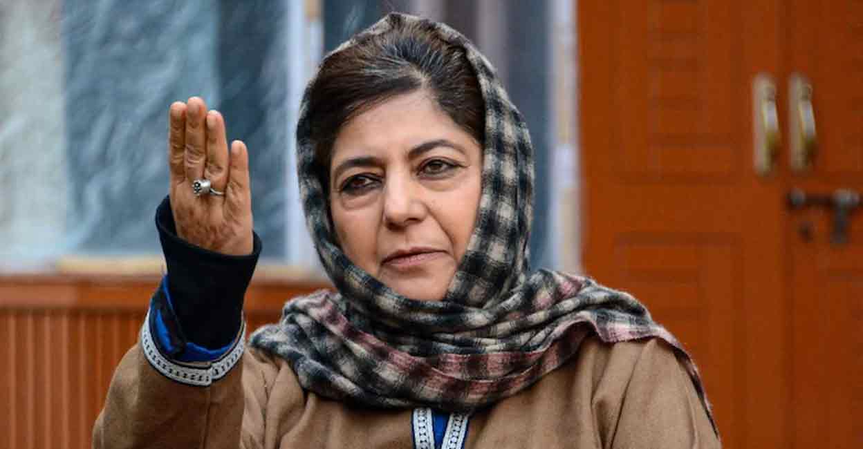 Mehbooba Mufti. File photo: PTI