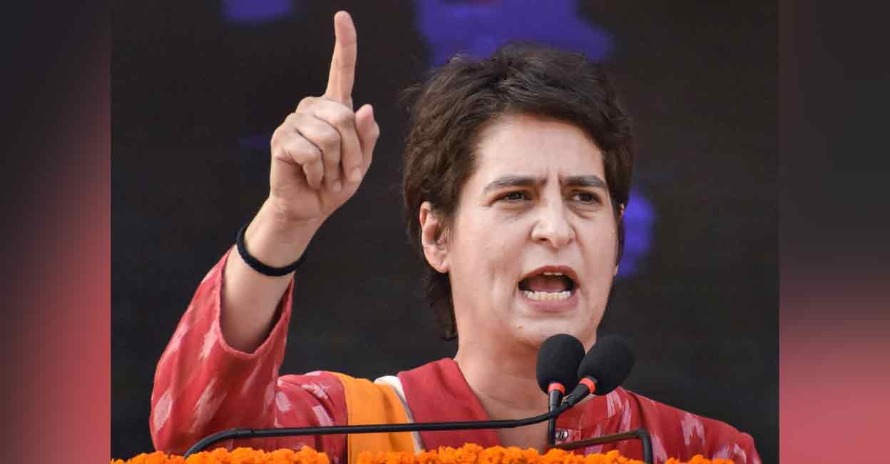 Congress general secretary Priyanka Gandhi Vadra