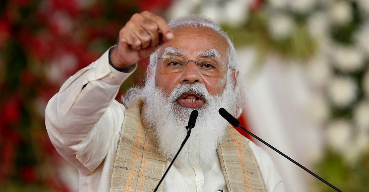 Prime Minister Narendra Modi. Photo: REUTERS/Amit Dave/File 