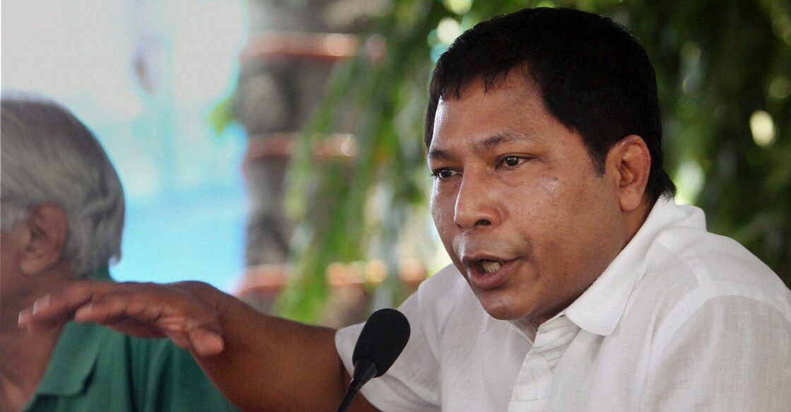 PTI7_2_2012_000095A Former chief minister Mukul Sangma. File Photo: PTI