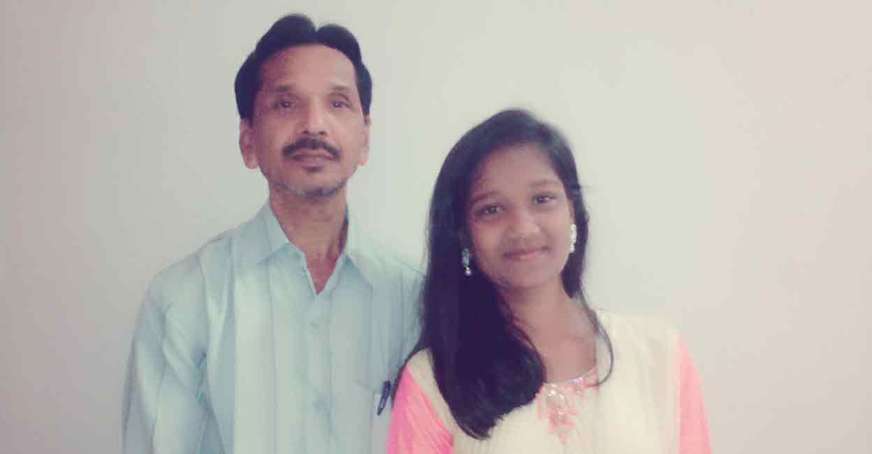 Devika Rotawan (right) with her father Natwarlal. Photo: Facebook @Devika Rotawan