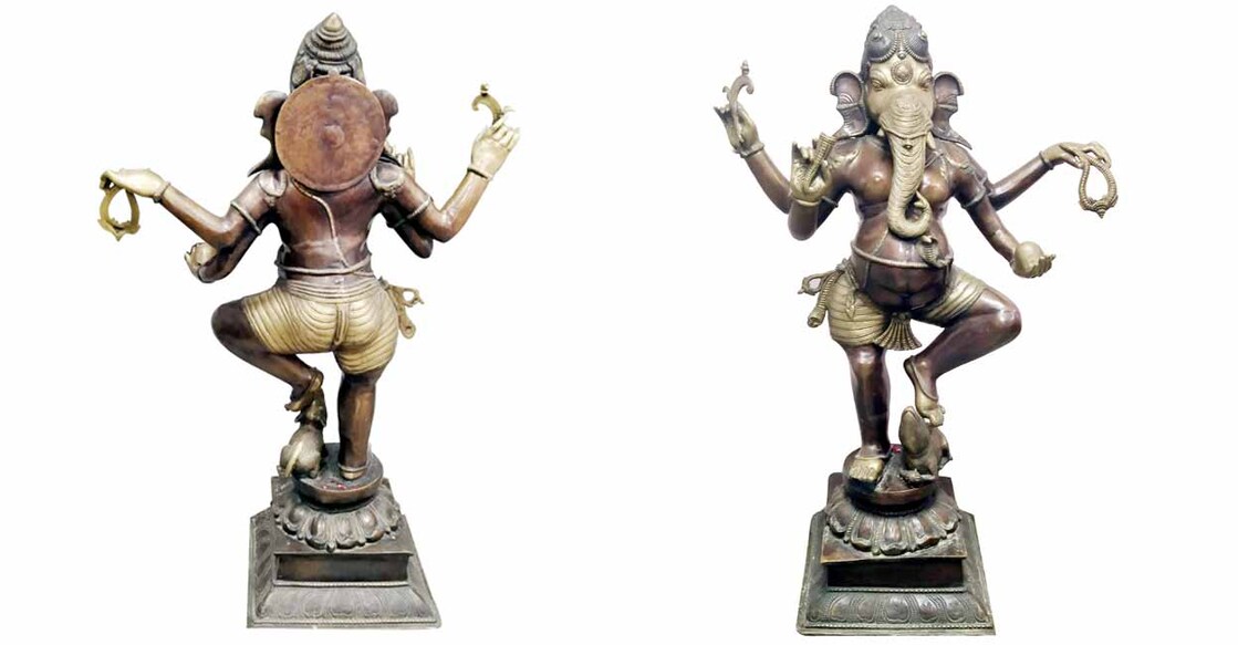 400-year-old brass Ganpati idol seized at Chennai airport