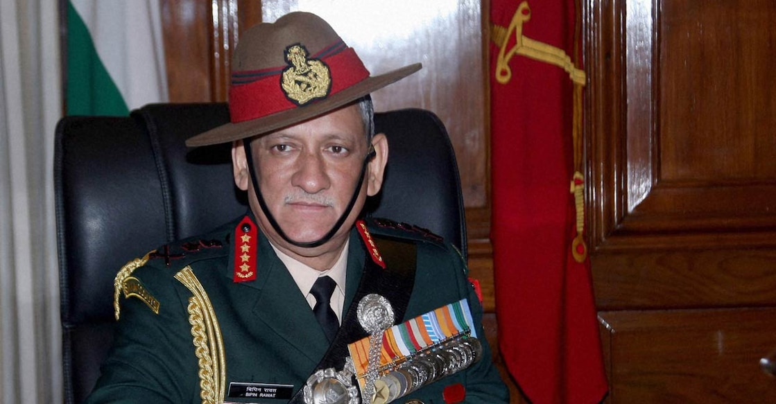 PTI12_31_2016_000057B Chief of Defence Staff Bipin Rawat. File Photo: PTI