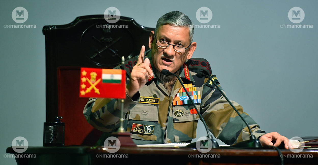 Chief of Defence Staff Gen Bipin Rawat. File Photo: PTI