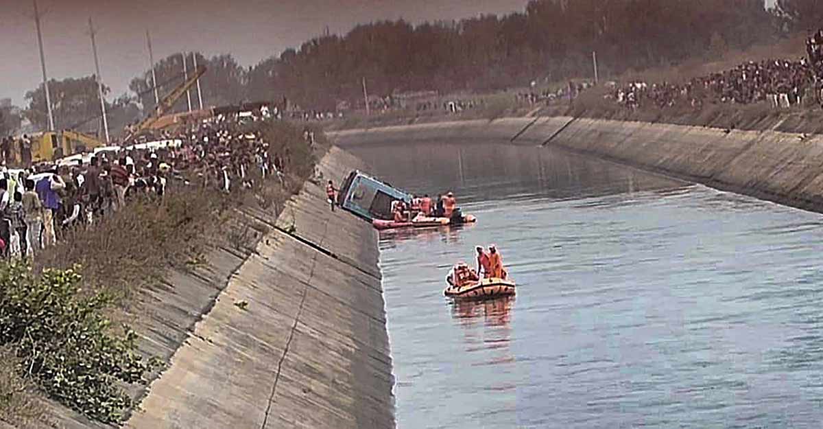 37 dead as bus falls into canal in Madhya Pradesh | India News ...