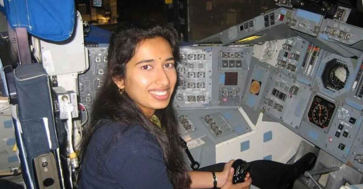 NASA's Swati Mohan at work