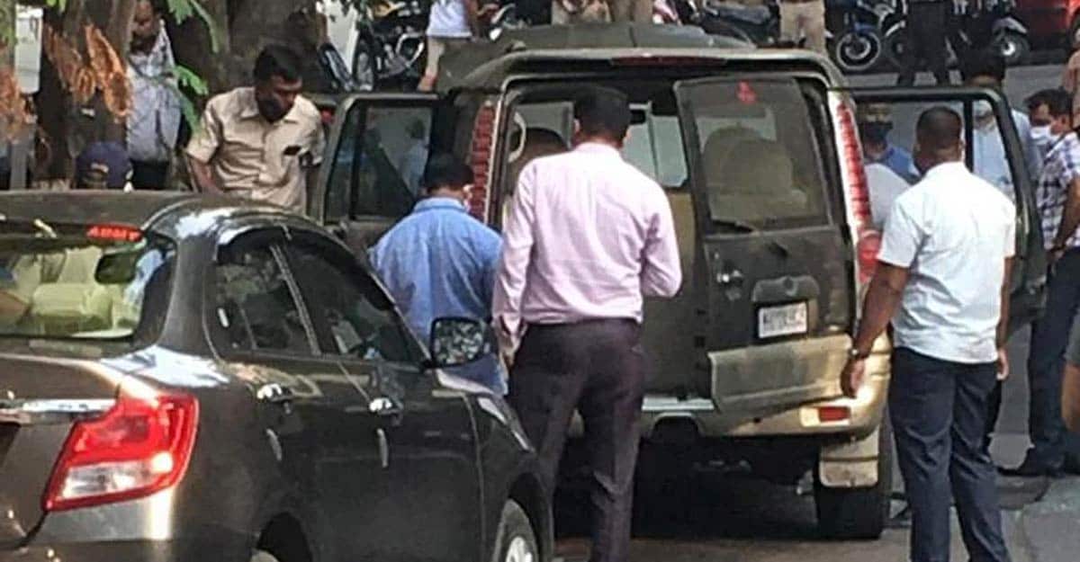 Top police officers have rushed to the spot for investigation Top police officers have rushed to the spot for investigation