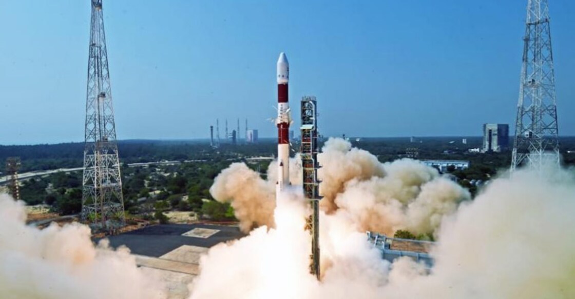 PSLV-C51 lift off