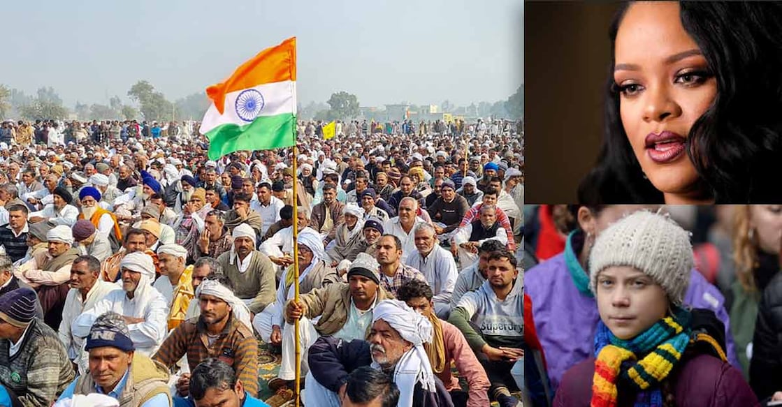 Protesting farmers win global attention as Thunberg, Rihanna, others express solidarity
