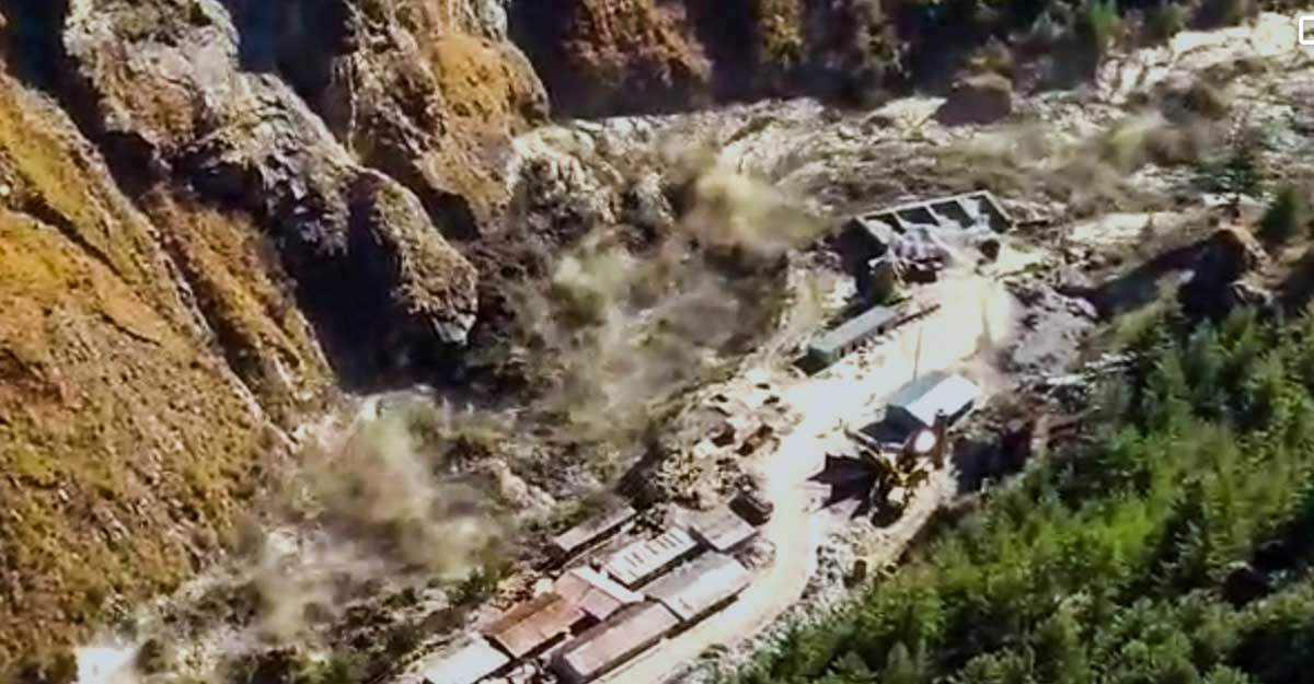 Uttarakhand glacier burst Uttarakhand glacier burst