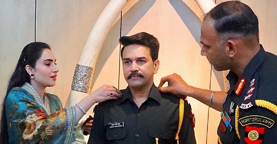 Anurag Thakur first Union Minister to become Captain in Territorial Army