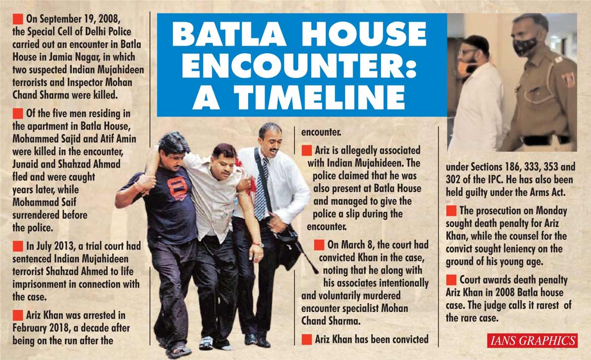 Batla House Encounter Timeline