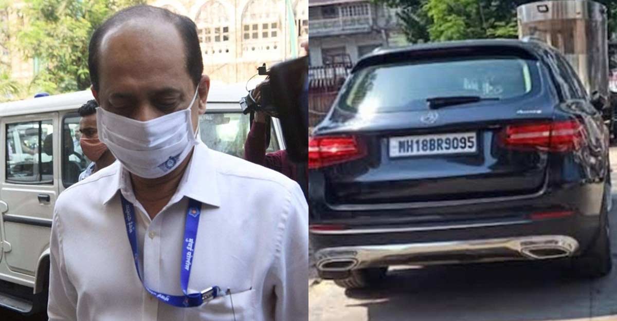 Sachin Waze and a Toyota Prado that allegedly belongs to him Sachin Waze and a Toyota Prado that allegedly belongs to him