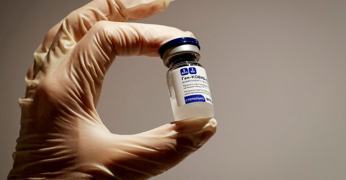 A medical specialist holds a vial of Sputnik V vaccine against the coronavirus in a department store in Moscow, Russia, January 18, 2021 REUTERS/Shamil Zhumatov/File Photo