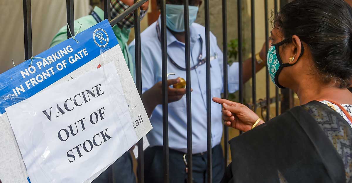 Blame game on as States report shortage of  COVID-19 vaccine as 2nd pandemic wave blows