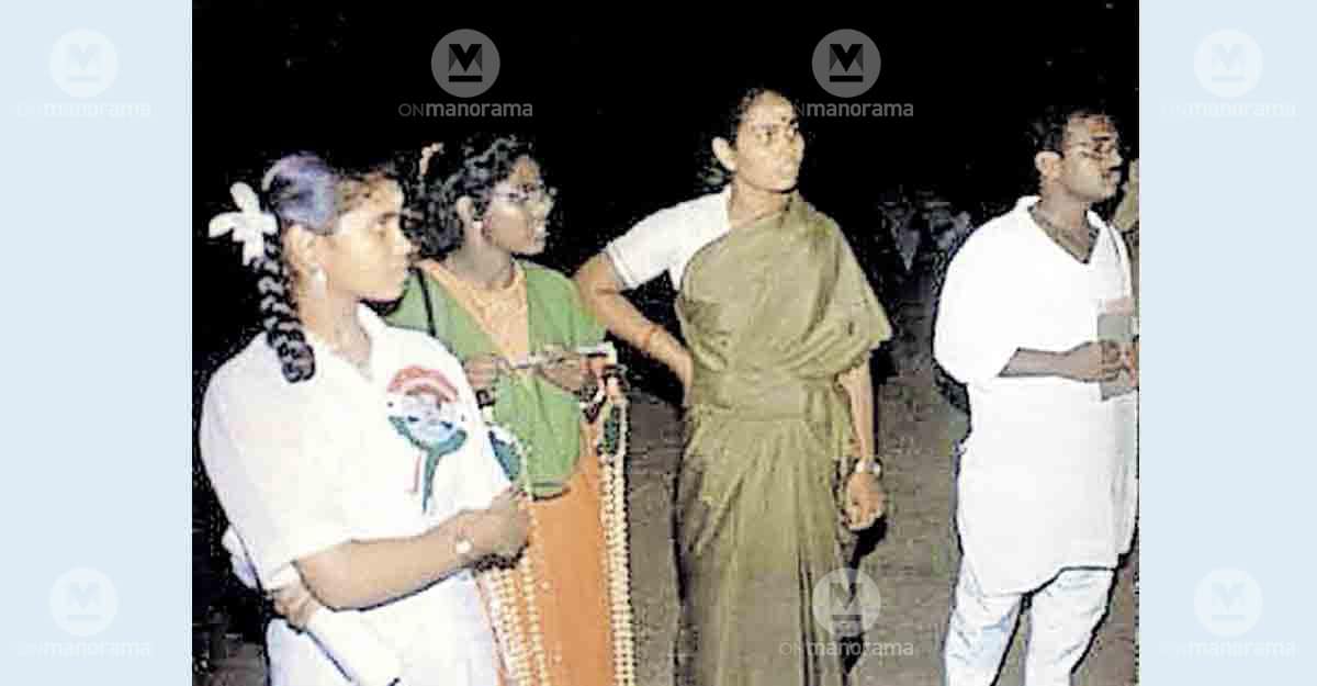 Forged in fire: How Rajiv Gandhi's assassination changed an IPS officer's life Tanu (2nd from left), who assassinated Prime Minister Rajiv Gandhi.