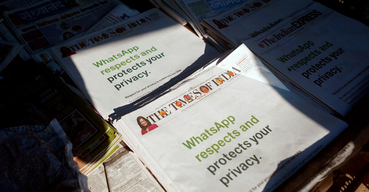 WhatsApp sues India govt, says new media rules mean end to privacy
