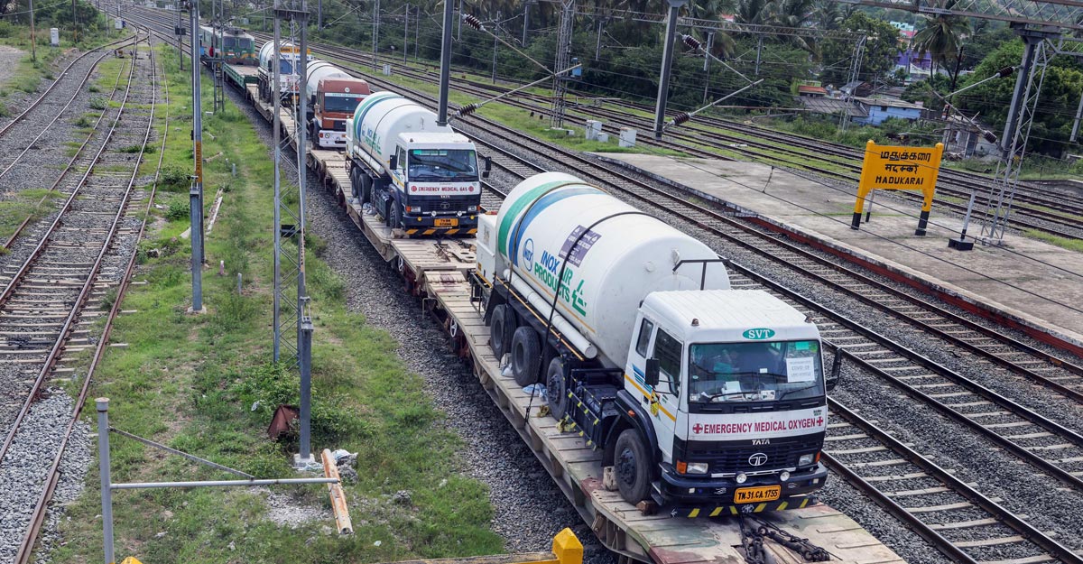 Oxygen Express delivers 2,114.21 mt LMO to Kerala, Tamil Nadu