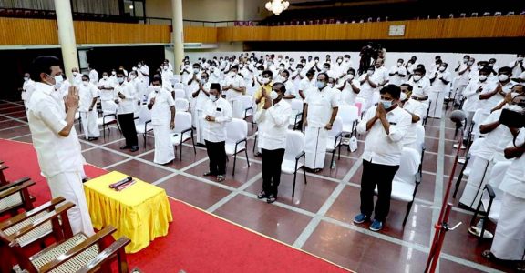 DMK President and elect Tamil Nadu Chief Minister MK Stalin DMK President and elect Tamil Nadu Chief Minister MK Stalin