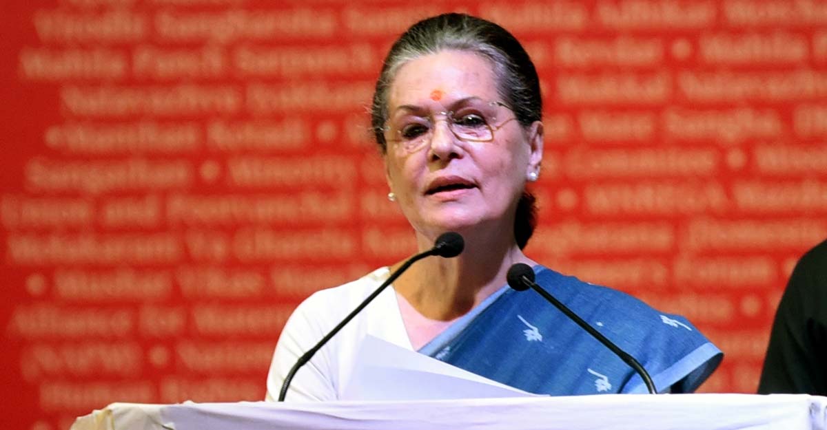 Congress performance in assembly polls disappointing: Sonia Gandhi