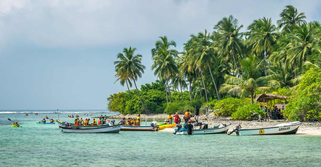 Lakshadweep's Kalpeni Island. Photo: sixpixx/Shutterstock