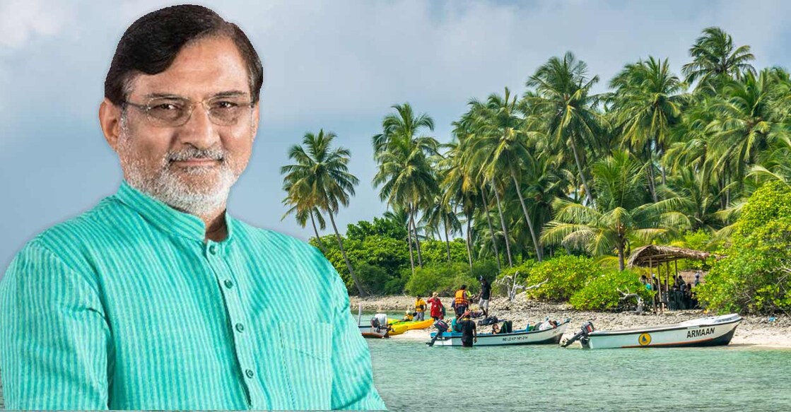 Lakshadweep administrator Praful Khoda Patel Lakshadweep administrator Praful Khoda Patel