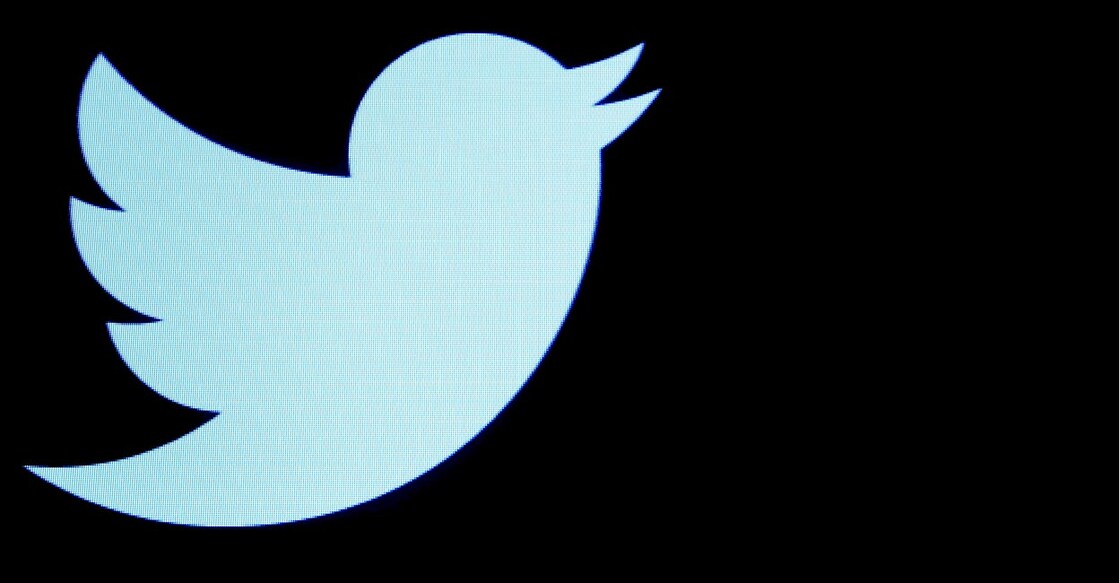 The Twitter logo is displayed on a screen on the floor of the New York Stock Exchange. REUTERS/Brendan McDermid/File Photo