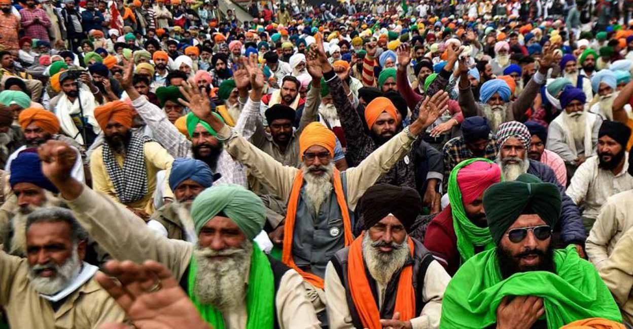 Massive protests to mark one year of farmers' agitation today