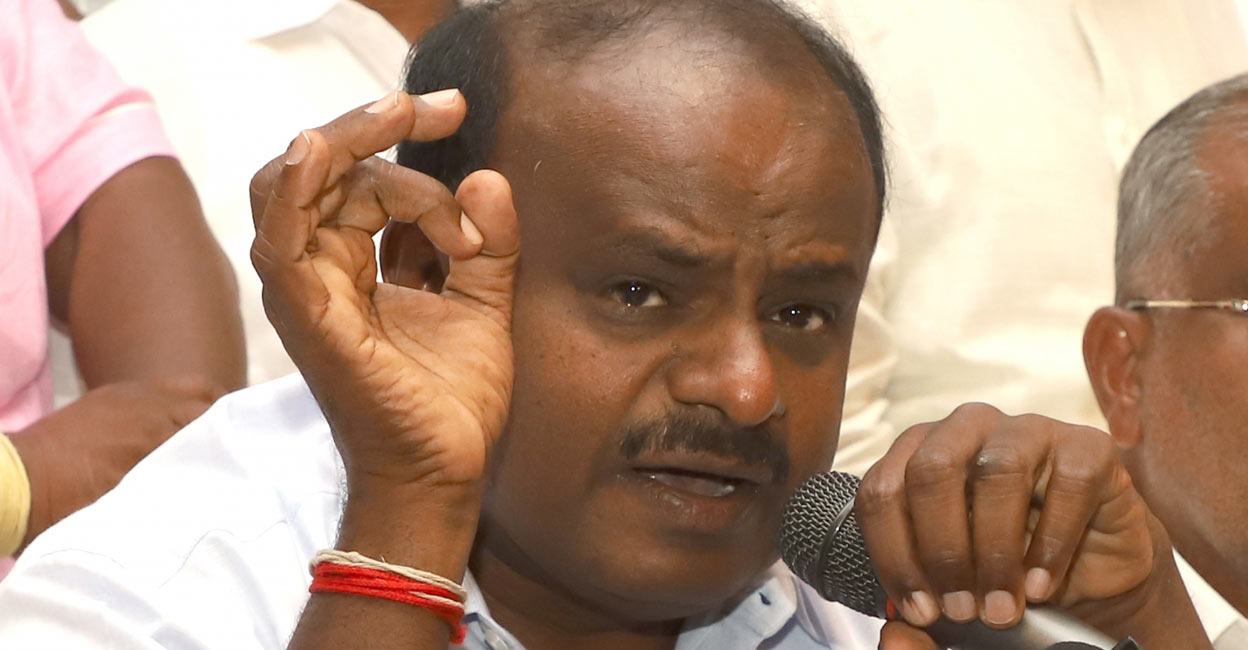 HD Kumaraswamy. File photo: IANS