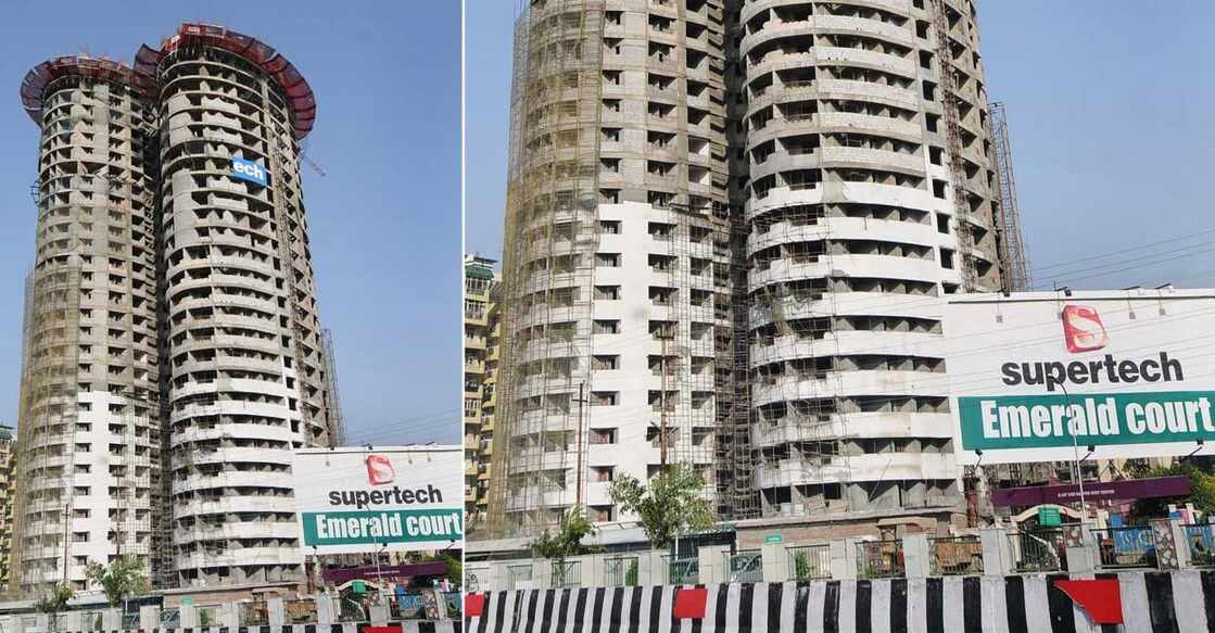Supertech's 40 storey Noida twin towers to be demolished, flat buyers will get a refund