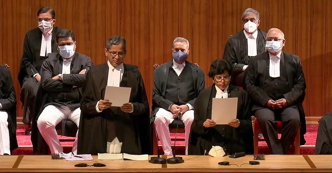 History made in SC, nine new judges took oath of office at one go History made in SC, nine new judges took oath of office at one go