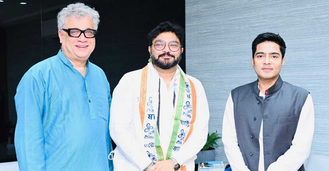 Former Union minister Babul Supriyo joins Trinamool Congress Former Union minister Babul Supriyo joins Trinamool Congress