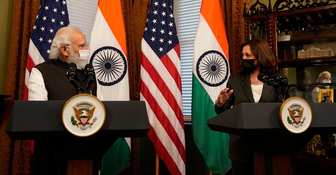 PM Modi meets US Vice President Kamala Harris; discusses bilateral ties, Indo-Pacific PM Modi meets US Vice President Kamala Harris; discusses bilateral ties, Indo-Pacific