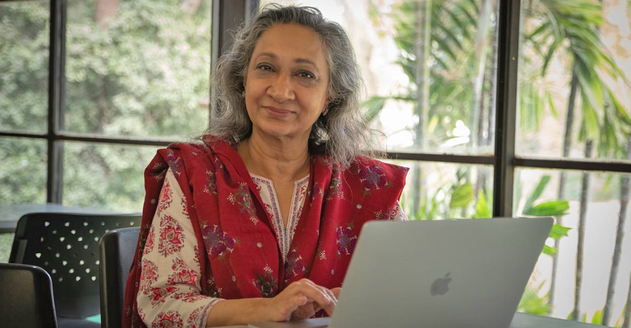 Sumaira Abdulali Sumaira Abdulali, founder of Awaaz, an NGO working on environment, particularly noise pollution and sand mining. Photo: Awaaz