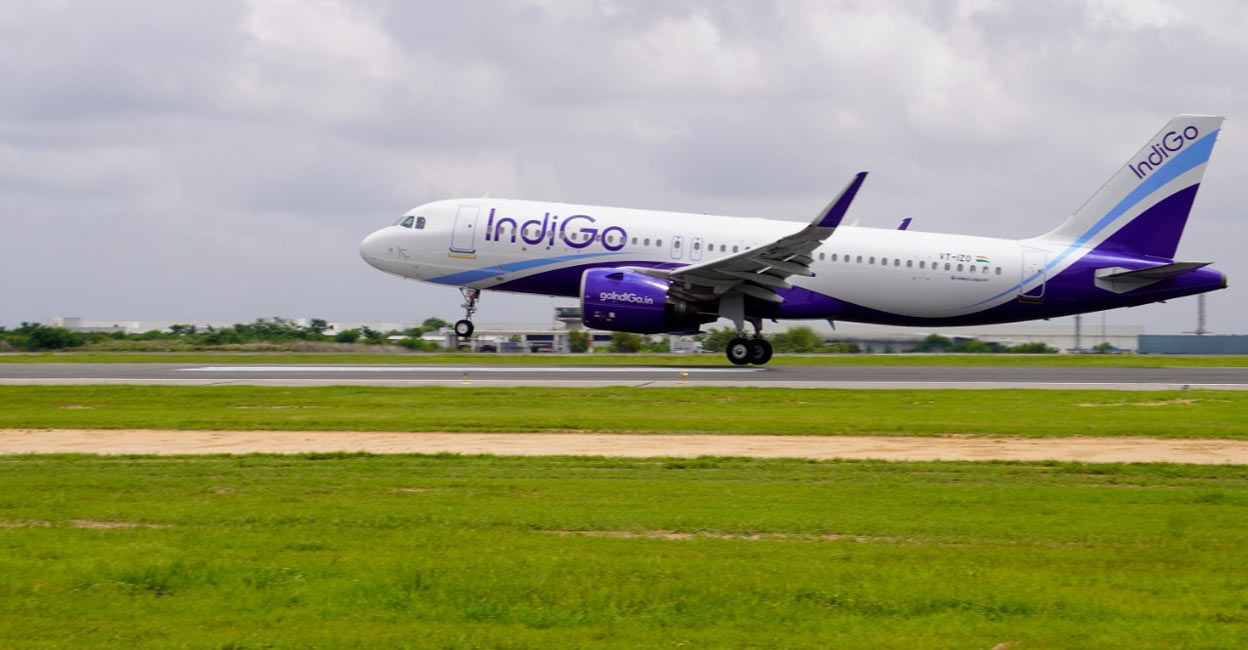 An Indigo plane. Representative image/IANS