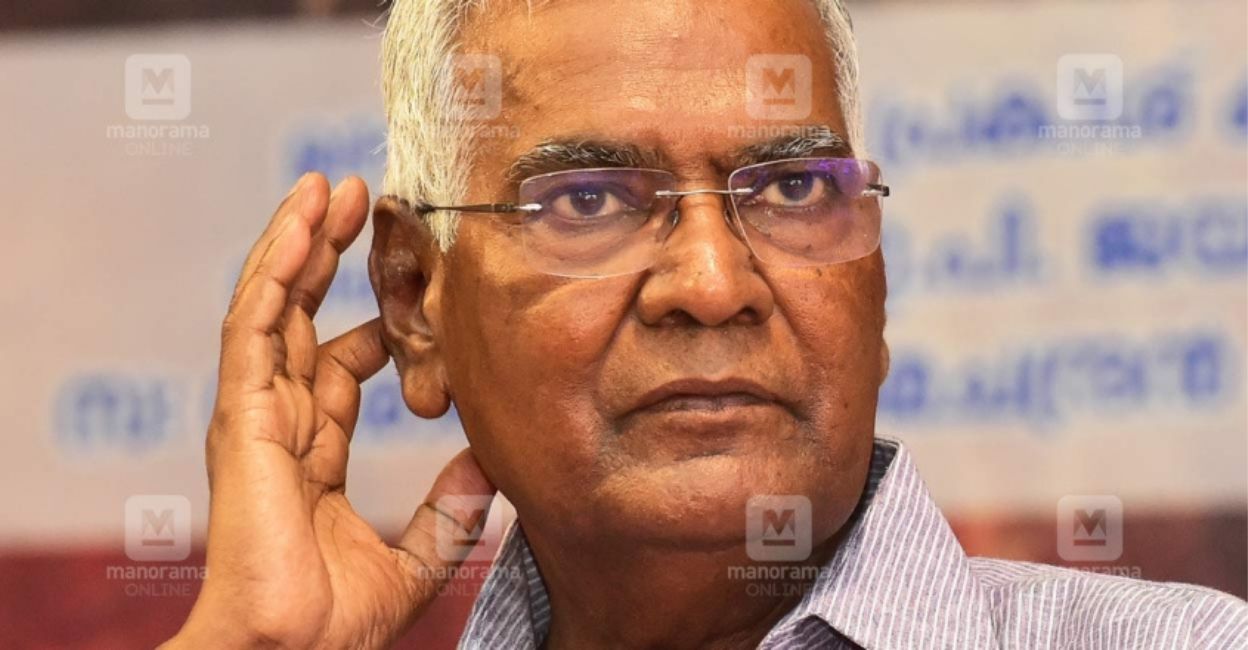 Raja had taken over from S Sudhakar two years ago when he stepped down due to ill-health. Photo: Sameer S Hameed. 