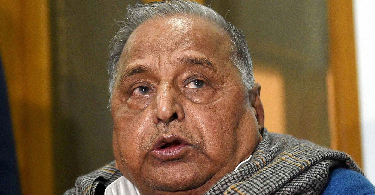 PTI12_30_2016_000239B Mulayam Singh Yadav. File photo: PTI