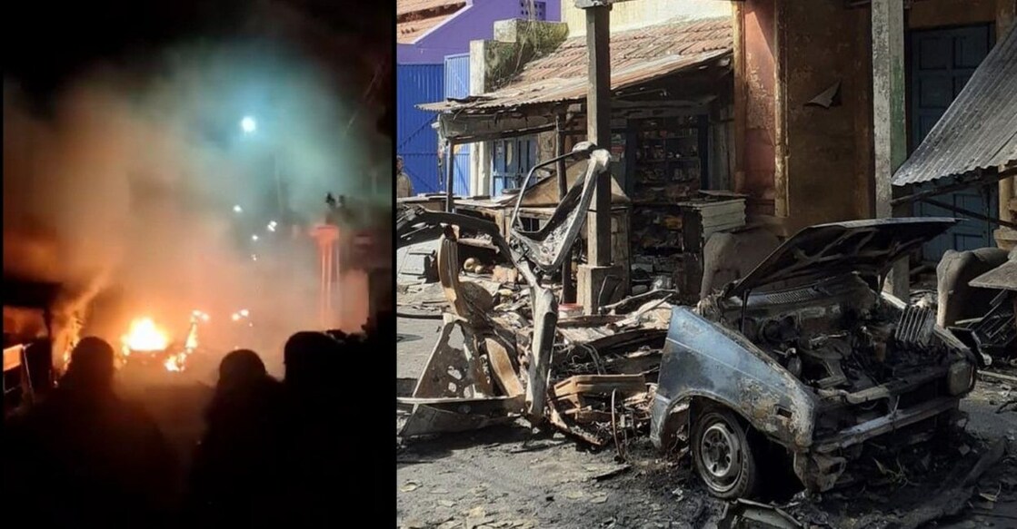 Coimbatore car blast. Photo: IANS