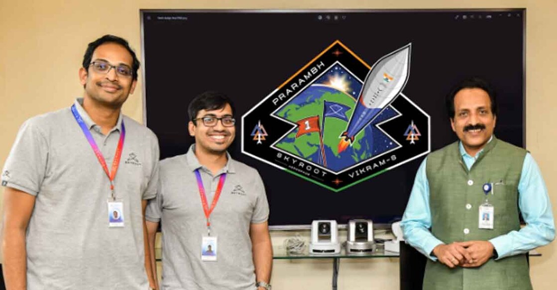 skyroot-big The maiden mission of Skyroot Aerospace, named 'Prarambh' (the beginning), will carry payloads of two Indian and one foreign customers. Photo: Skyroot
