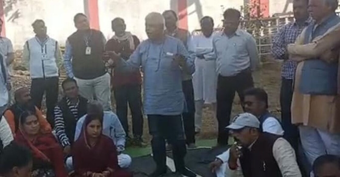 In a video that surfaced on social media on Monday morning, Pateria could be heard telling Congress workers at a meeting in Pawai, "Be ready to kill Modi. Kill in the sense of defeating him.....Modi will end the elections. Photo: IANS. 