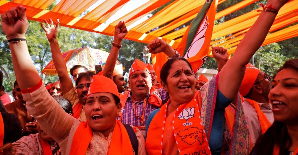 Gujarat Polls: Historic Triumph For BJP; Worst Show Yet For Cong ...