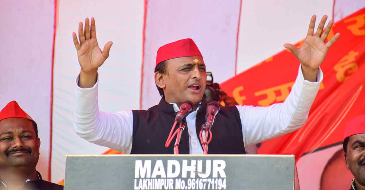 Samajwadi Party chief Akhilesh Yadav. Photo: PTI