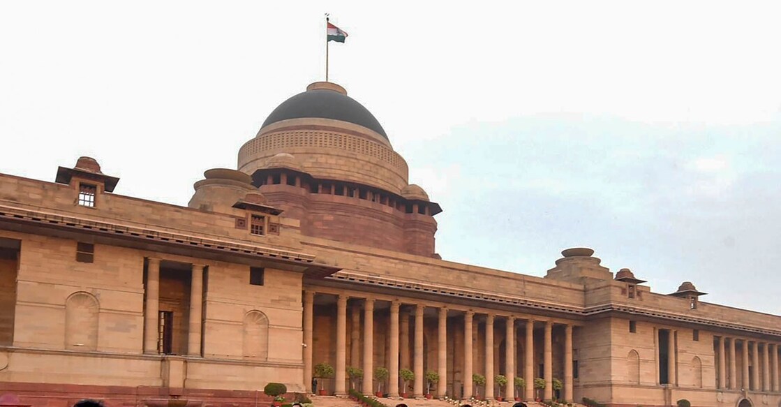 Rashtrapati Bhavan in New Delhi. Photo: PTI