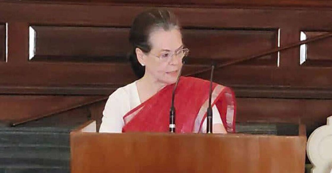 Congress leader Sonia Gandhi Congress leader Sonia Gandhi