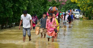 North East reels under floods as heavy rain continues to pummel Assam, neighbouring states