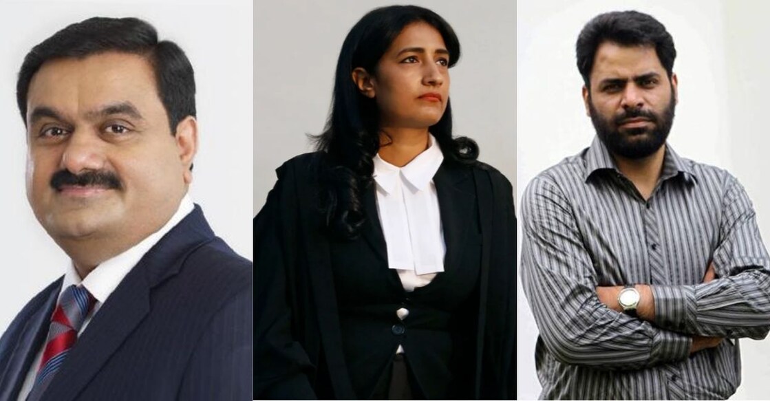 Gautam Adani, Karuna Nundy, Khurram Parvez