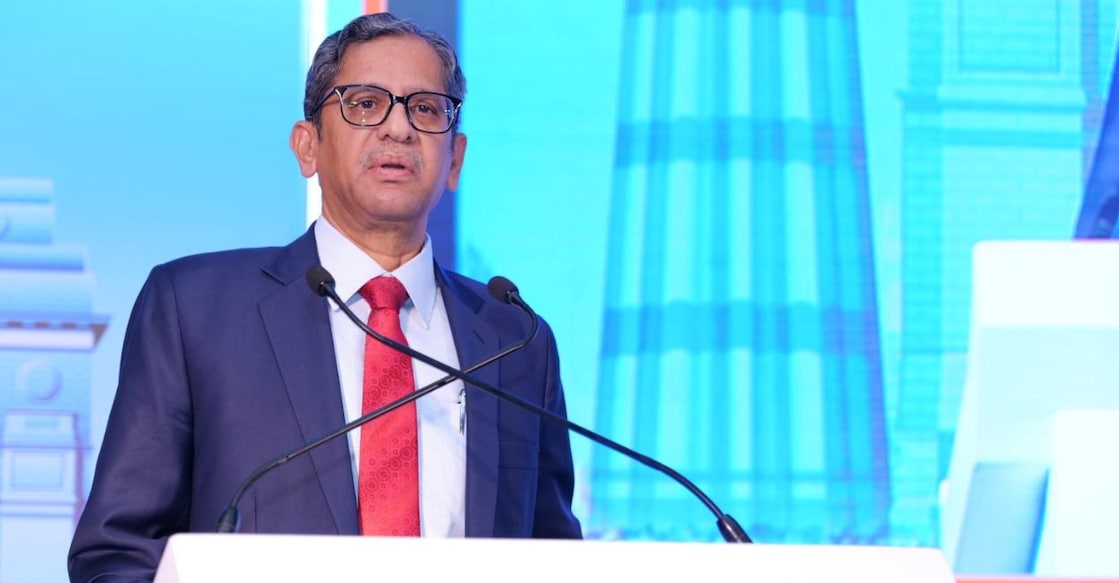 India's Chief Justice N V Ramana. Photo: IANS