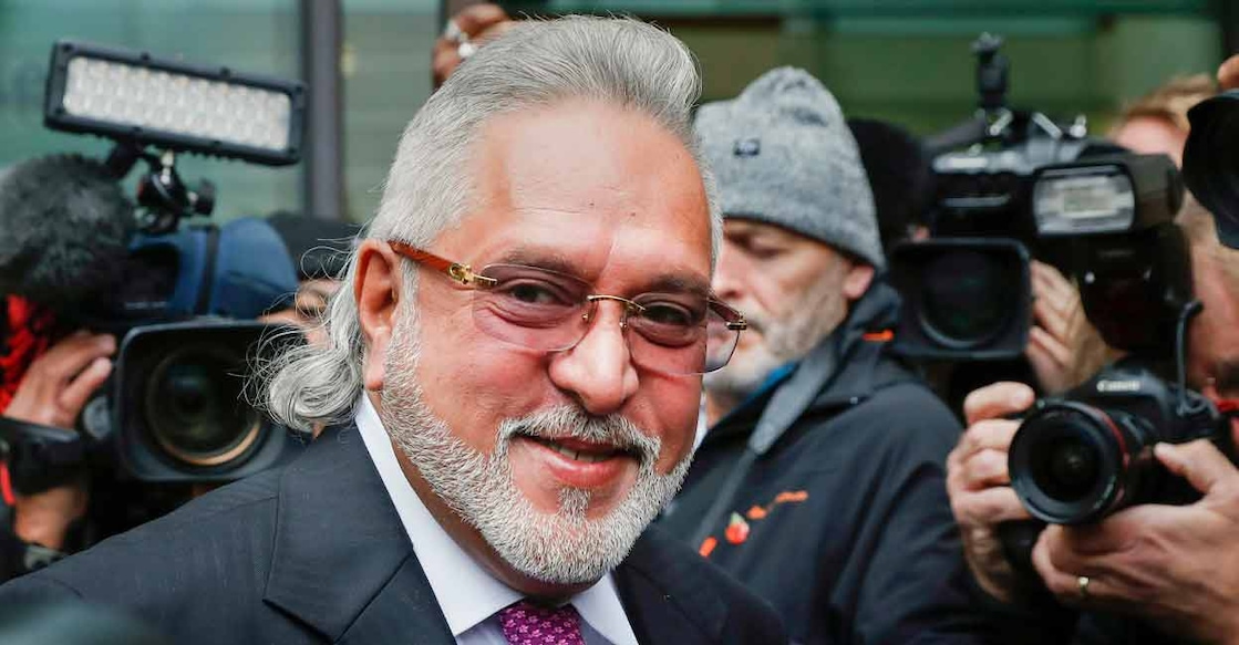 Fugitive businessman Vijay Mallya is seen at Westminster Magistrates Court, in London. Photo: File/PTI