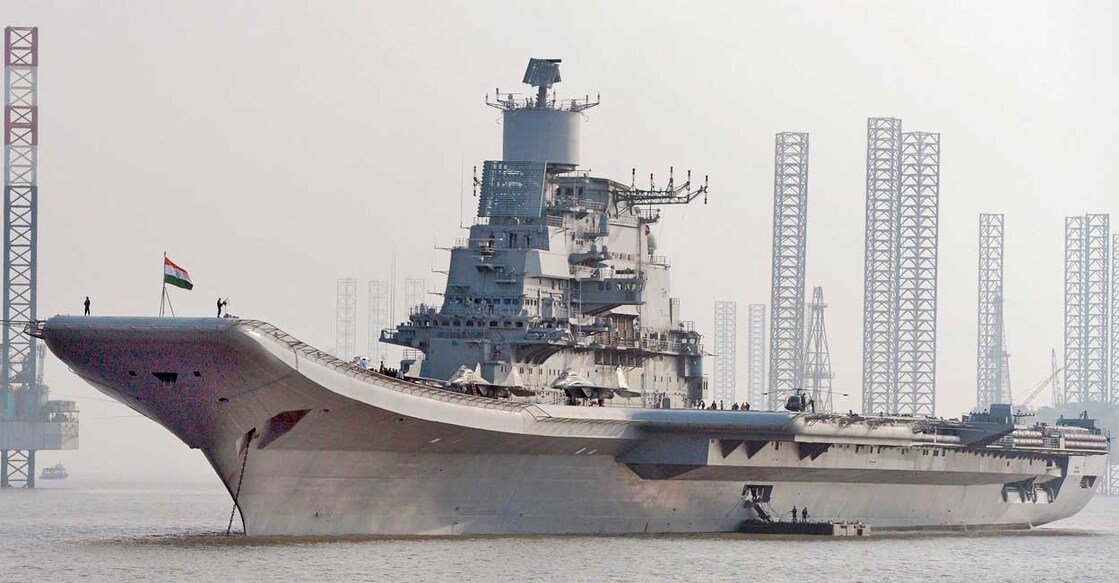 INS Vikramaditya. Photo: PTI